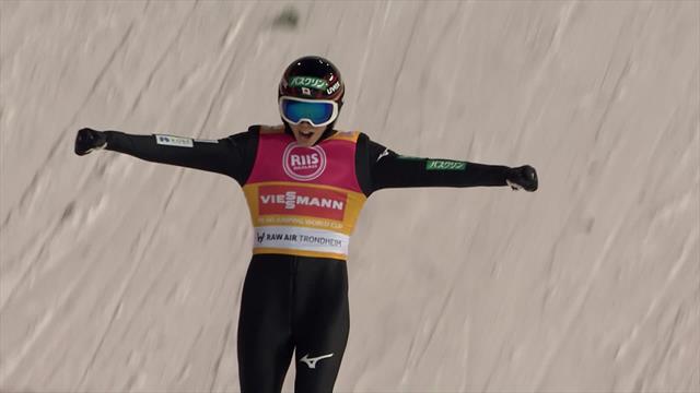 Koabyashi takes Trondheim victory to keep pressure on Raw Air leader Kraft Koabyashi takes Trondheim victory to keep pressure on Raw Air leader Kraft