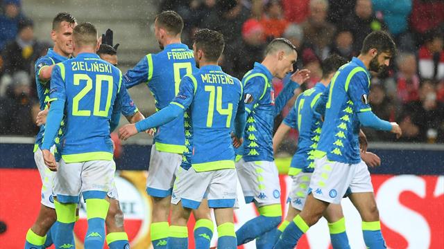 Napoli sconfitto ma ai quarti di Europa League: il Salisburgo si impone per 3-1