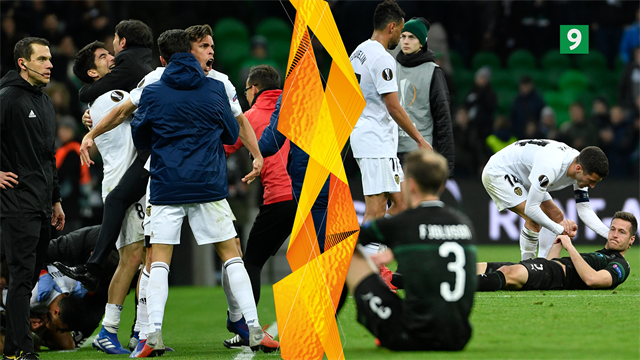 Highlights: Geniale Guedes sender Valencia videre dybt inde i overtiden Highlights: Geniale Guedes sender Valencia videre dybt inde i overtiden