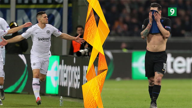 Highlights: Stor De Vrij-fejl banede vejen for Jovic og Frankfurt i Milano Highlights: Stor De Vrij-fejl banede vejen for Jovic og Frankfurt i Milano