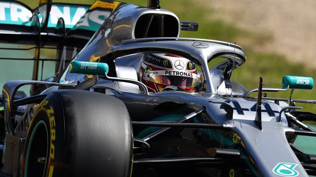 Hamilton zum Auftakt hauchdünn vor Vettel