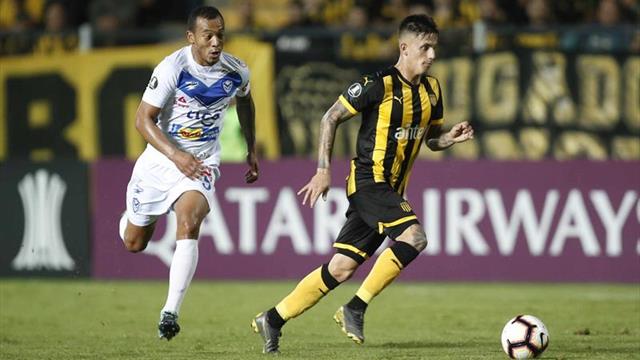 4-0. El Peñarol hunde al San José y alcanza el segundo lugar de su grupo