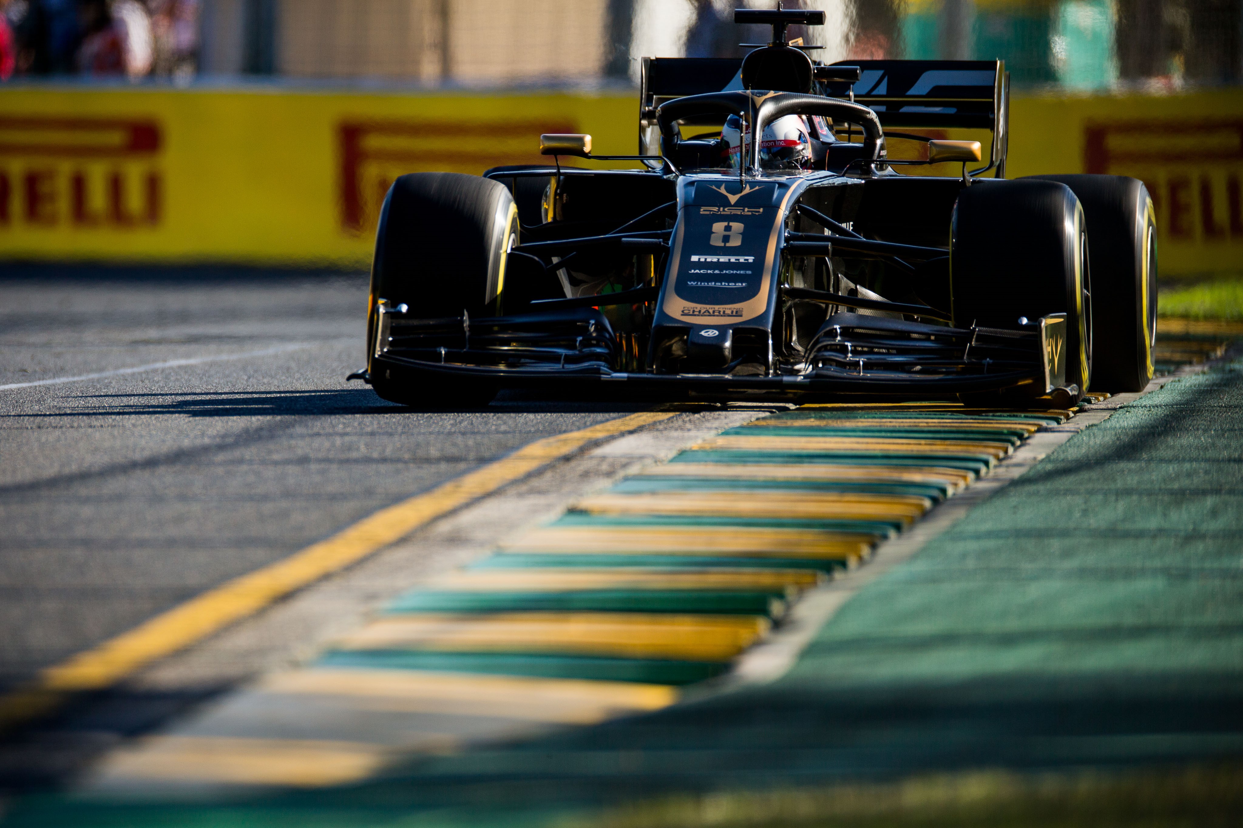 Romain Grosjean (Haas) au Grand Prix d'Australie 2019