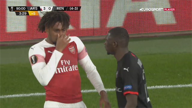 Puha! Iwobi langt fra tilfreds med ånden hos Rennes-spiller Puha! Iwobi langt fra tilfreds med ånden hos Rennes-spiller