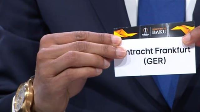 Frankfurt gegen Ex-Klub von Jović: So lief die Europa-League-Auslosung Frankfurt gegen Ex-Klub von Jović: So lief die Europa-League-Auslosung