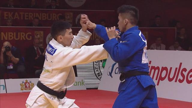 Mongolia's Lkhagvajamts wins -60 kg gold medal Mongolia's Lkhagvajamts wins -60 kg gold medal