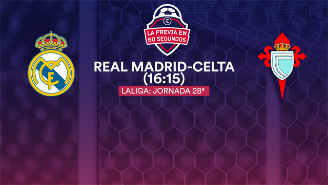 La previa en 60'' del Real Madrid-Celta: La ‘FeliZidane’ 2.0 (16:15) La previa en 60'' del Real Madrid-Celta: La ‘FeliZidane’ 2.0 (16:15)