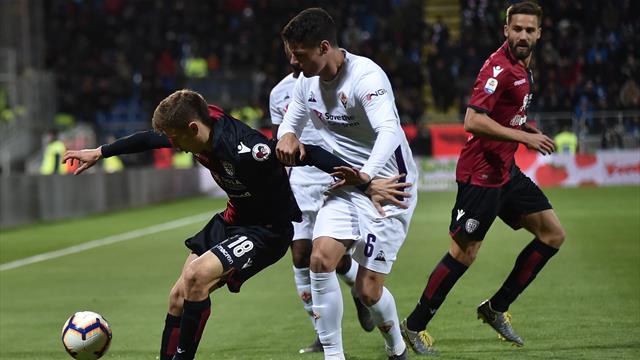 Le pagelle di Cagliari-Fiorentina 2-1: i giovanissimi Barella e Chiesa danno l'esempio