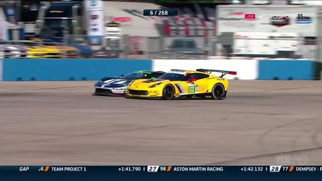 1.000 Millas de Sebring: Brutal adelantamiento de Antonio García con el Corvette 1.000 Millas de Sebring: Brutal adelantamiento de Antonio García con el Corvette