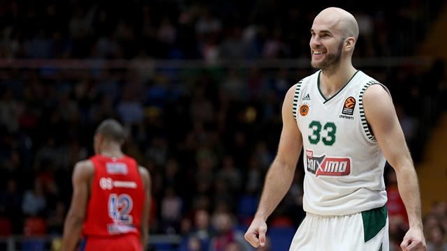 Colpo del Panathinaikos a Mosca, il Fenerbahce rimonta il Barcellona, tutto facile per il Baskonia