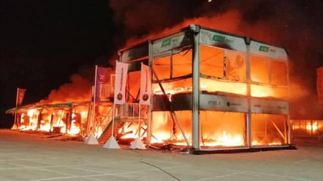 Incendio MotoE a Jerez, scoperta la causa: un cortocircuito alla base del rogo