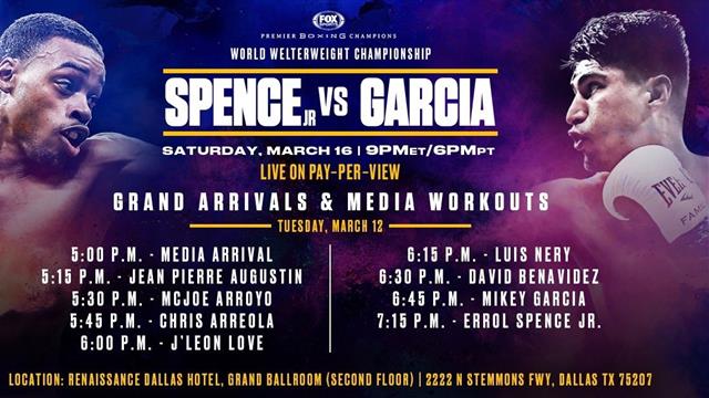 Spence-García: Récord y honor en juego en el combate más esperado (02:00, E2 y Eurosport Player)