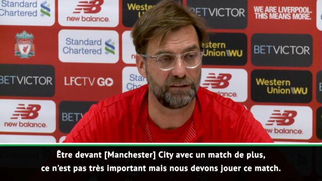 31e j. - Klopp : "Repasser devant City n'est pas le plus important" 31e j. - Klopp : "Repasser devant City n'est pas le plus important"