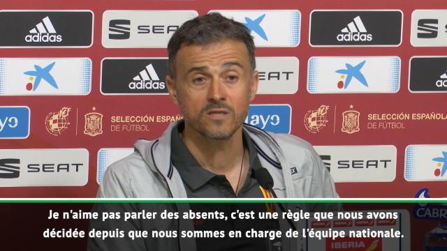 Espagne - Luis Enrique refuse de commenter l'absence d'Isco de sa liste Espagne - Luis Enrique refuse de commenter l'absence d'Isco de sa liste