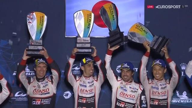1.000 millas de Sebring: Así levantó Fernando Alonso un nuevo trofeo en el Mundial de Resistencia 1.000 millas de Sebring: Así levantó Fernando Alonso un nuevo trofeo en el Mundial de Resistencia