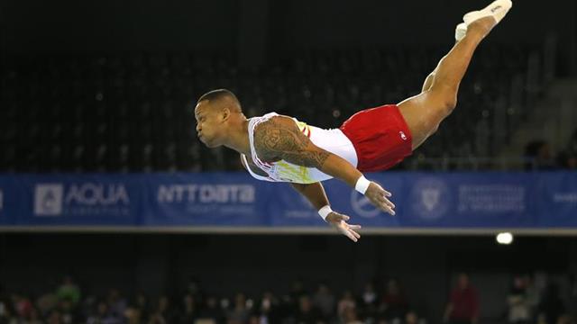 Ray Zapata, bronce en la final de suelo en la Copa del Mundo de Bakú