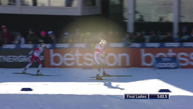 Nilsson takes sprint title in Falun Nilsson takes sprint title in Falun