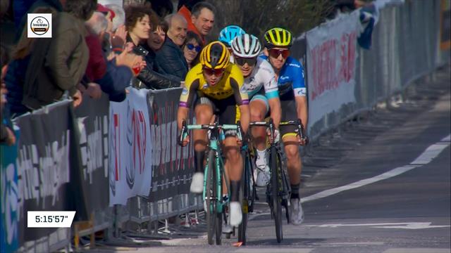 Tirreno-Adriatico 2019 (4ª etapa): Victoria con exhibición de época de Lutsenko Tirreno-Adriatico 2019 (4ª etapa): Victoria con exhibición de época de Lutsenko