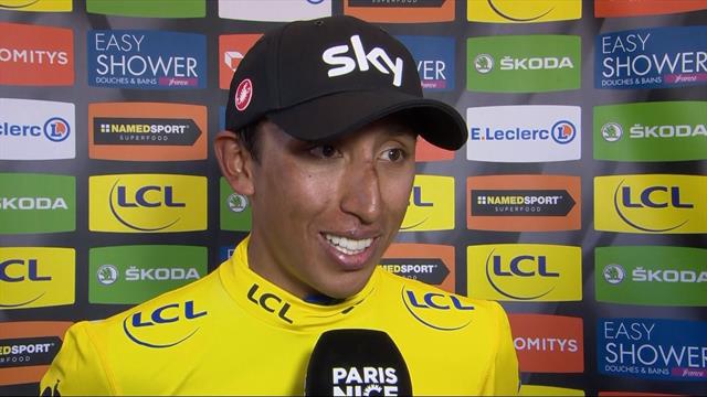 París-Niza 2019: Egan Bernal ya habla como líder, "estoy muy ilusionado" París-Niza 2019: Egan Bernal ya habla como líder, "estoy muy ilusionado"
