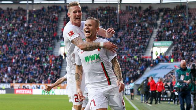 Big Point im Abstiegskampf: Augsburg feiert Comeback-Sieg gegen Hannover