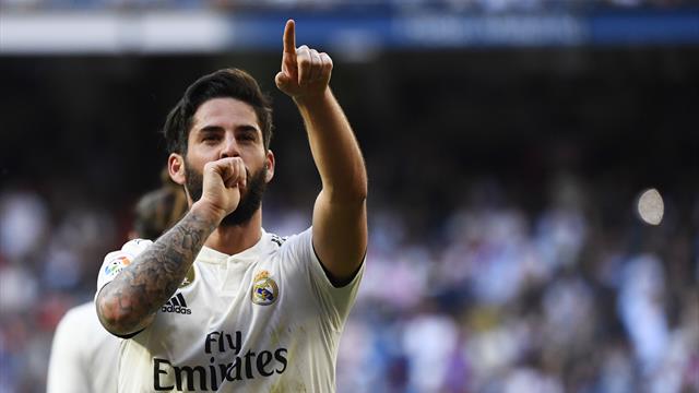⚽👏 El Real Madrid gana al Celta (2-0) con goles del renacido Isco y Bale