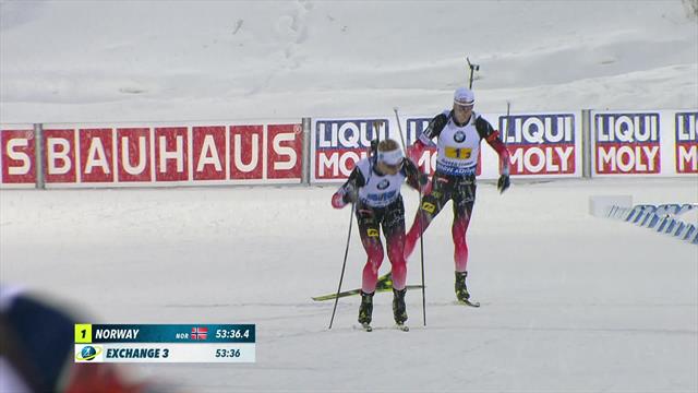WK Östersund: samenvatting relay mannen WK Östersund: samenvatting relay mannen
