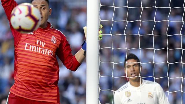 Zidane: "Voy a contar con Keylor y Courtois; ya veremos qué pasa a final de año"