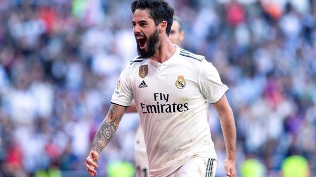 Isco marcó en LaLiga seis meses y un día después
