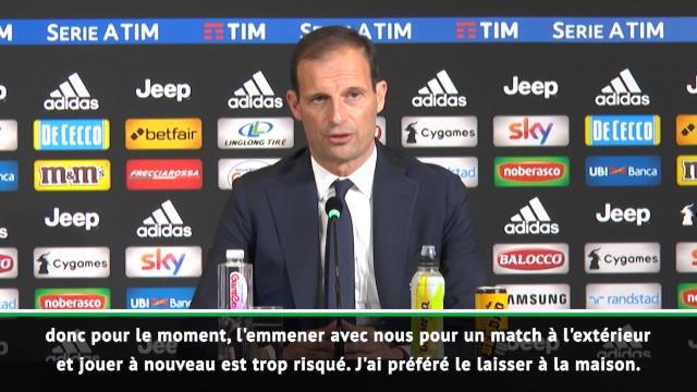 27e j. - Allegri : "J'ai laissé Cristiano Ronaldo à la maison" 27e j. - Allegri : "J'ai laissé Cristiano Ronaldo à la maison"