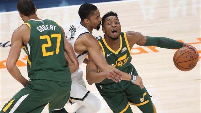 114-98. Mitchell lidera la victoria de los Jazz
