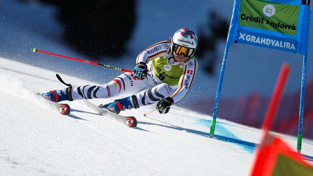 Rebensburg mit Siegchancen: Der 1. Lauf im Riesenslalom Rebensburg mit Siegchancen: Der 1. Lauf im Riesenslalom