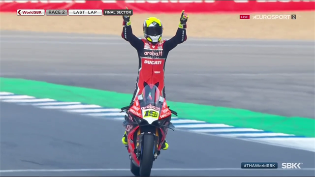 Bautista in fuga: vince anche gara 2 in Thailandia Bautista in fuga: vince anche gara 2 in Thailandia
