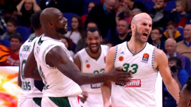 Il Panathinaikos passa a Mosca, bene Milano e Fenerbahce: il film del Day 26 di Eurolega Il Panathinaikos passa a Mosca, bene Milano e Fenerbahce: il film del Day 26 di Eurolega
