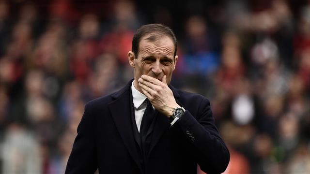 Allegri: "Questa sconfitta ci sveglia, è impossibile vincere sempre. Sono contento per Sturaro"