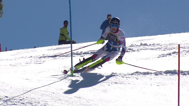 See how Clement Noel claimed slalom crown in Soldeu See how Clement Noel claimed slalom crown in Soldeu