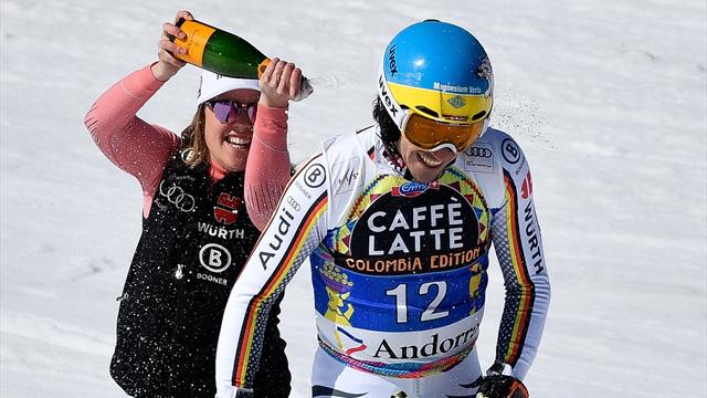 Pour sa dernière, Neureuther s'est offert un beau jubilé et une magnifique ovation Pour sa dernière, Neureuther s'est offert un beau jubilé et une magnifique ovation