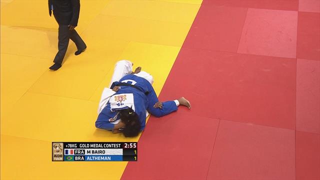 Judo Ekaterinburgo: La brasileña Altheman, oro en +78kg Judo Ekaterinburgo: La brasileña Altheman, oro en +78kg