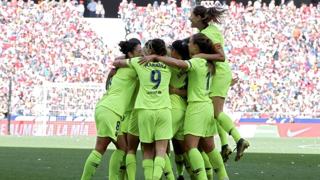 Liga Iberdrola: Gana el Barça, triunfa el fútbol femenino (0-2)