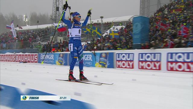 Dorothea Wierer medaglia d'oro! Gli highlights del successo nella Mass Start femminile di Ostersund Dorothea Wierer medaglia d'oro! Gli highlights del successo nella Mass Start femminile di Ostersund