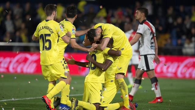 3-1. El Villarreal remonta ante un Rayo con dos caras