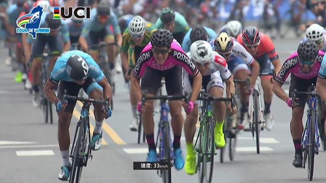 Tour de Taiwán 2019 (1ª etapa): Bryan Gómez gana el primer esprint Tour de Taiwán 2019 (1ª etapa): Bryan Gómez gana el primer esprint