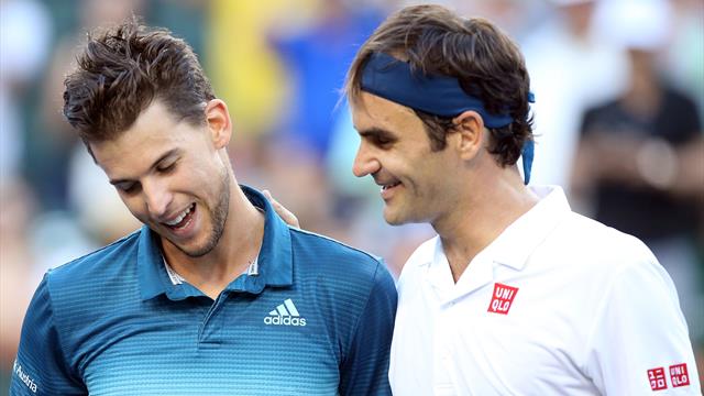 Pour Federer, affronter Thiem d'entrée, c'est "comme un premier tour... et une finale" Pour Federer, affronter Thiem d'entrée, c'est "comme un premier tour... et une finale"