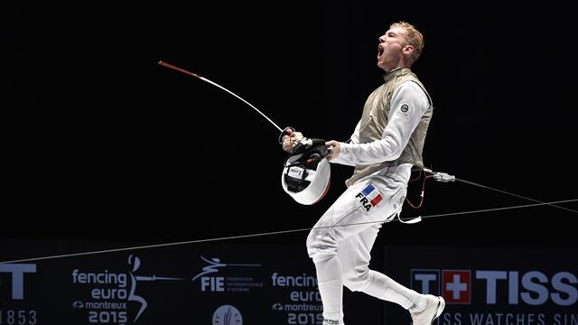 Grand d’Anaheim 2019 : le fleurettiste Julien Mertine décroche la médaille d’or