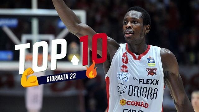 Top 10: le migliori giocate della 22a giornata di Serie A Top 10: le migliori giocate della 22a giornata di Serie A