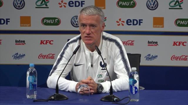 Deschamps sur Griezmann : "Ce n'est pas facile, ça demande une longue réfléxion" Deschamps sur Griezmann : "Ce n'est pas facile, ça demande une longue réfléxion"