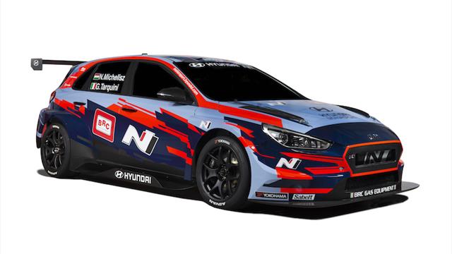 BRC Hyundai N Squadra Corse reveals its WTCR colours…