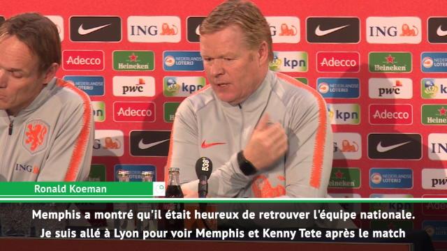 Ligue 1 - Depay malheureux à Lyon ? Koeman ''en a discuté avec lui'' Ligue 1 - Depay malheureux à Lyon ? Koeman ''en a discuté avec lui''