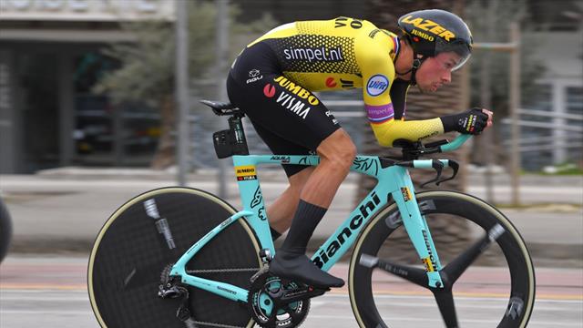Tirreno-Adriático 2019: Roglic arrebata el tridente a Yates por un segundo; Etapa para Campenaerts Tirreno-Adriático 2019: Roglic arrebata el tridente a Yates por un segundo; Etapa para Campenaerts