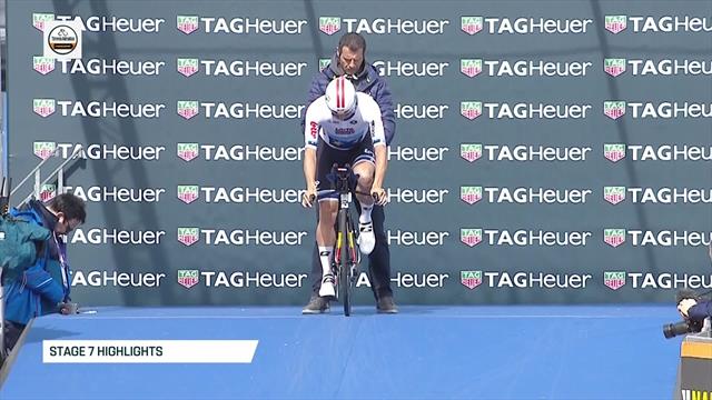 Highlights - Roglic snatches victory on final stage Highlights - Roglic snatches victory on final stage