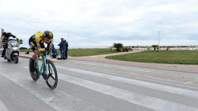 Zeitfahren: Roglic schlägt die Uhr Zeitfahren: Roglic schlägt die Uhr